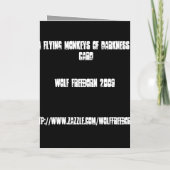 Alternativhochzeit Einladung (Rückseite)