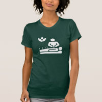 Alternativmedizin-Piktogramm-T - Shirt