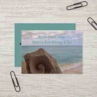 Alternativmedizin Reiki | holistische Gesundheit Visitenkarte