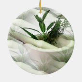 Alternativmedizin-Verzierung Keramikornament (Hinten)