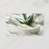 Alternativmedizin-Visitenkarte Visitenkarte (Rückseite)