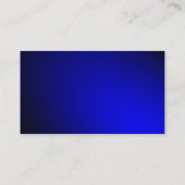 Alternativtöne - beleuchtet - blau visitenkarte (Rückseite)