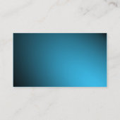 Alternativtöne - beleuchtet - Sky Blue Visitenkarte (Rückseite)