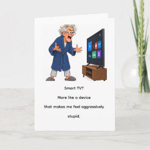 Alternder Boomer-Humor Karte