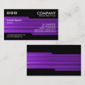 Alternierend - Lila gebürstete Textur Visitenkarte (Vorne/Hinten)