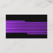 Alternierend - Lila gebürstete Textur Visitenkarte (Rückseite)