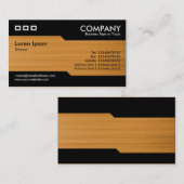 Alternierend - Pinselocker Visitenkarte (Vorne/Hinten)