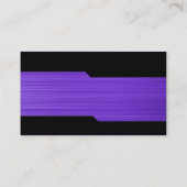 Alternierend - Pinselviolette Textur Visitenkarte (Rückseite)