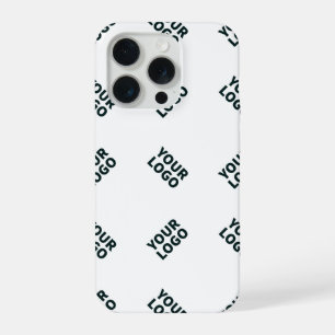 Alternierendes Geschäftslogo oder Bildmuster Wei iPhone 15 Pro Hülle