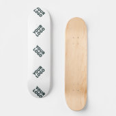 Alternierendes Geschäftslogo oder Bildmuster | Wei Skateboard (Vorderseite)