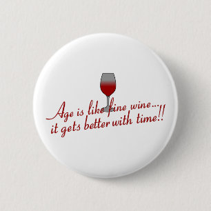 Alters-feiner Wein Button