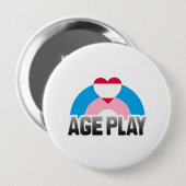 ALTERS-SPIEL-REGENBOGEN BUTTON (Vorne & Hinten)