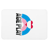 ALTERS-SPIEL-REGENBOGEN MAGNET (Horizontal)