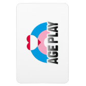 ALTERS-SPIEL-REGENBOGEN MAGNET (Vertikal)