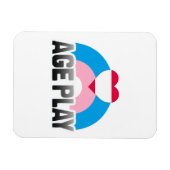 ALTERS-SPIEL-REGENBOGEN MAGNET (Horizontal)