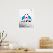 ALTERS-SPIEL-REGENBOGEN POSTER (Küche)