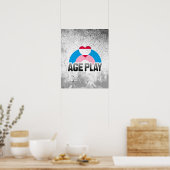 ALTERS-SPIEL-REGENBOGEN POSTER (Küche)
