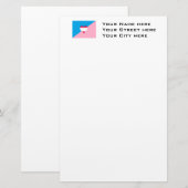 ALTERS-SPIEL-STOLZ-FLAGGE BRIEFPAPIER (Vorne/Hinten)
