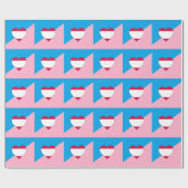 ALTERS-SPIEL-STOLZ-FLAGGE GESCHENKPAPIER (Flach)