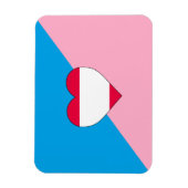 ALTERS-SPIEL-STOLZ-FLAGGE MAGNET (Vertikal)