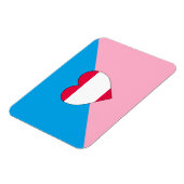 ALTERS-SPIEL-STOLZ-FLAGGE MAGNET (Linke Seite)