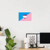 ALTERS-SPIEL-STOLZ-FLAGGE POSTER (Heimbüro)