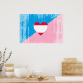 ALTERS-SPIEL-STOLZ-FLAGGE POSTER (Küche)