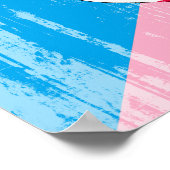 ALTERS-SPIEL-STOLZ-FLAGGE POSTER (Ecke)