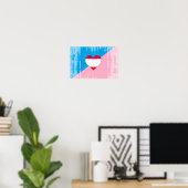 ALTERS-SPIEL-STOLZ-FLAGGE POSTER (Heimbüro)
