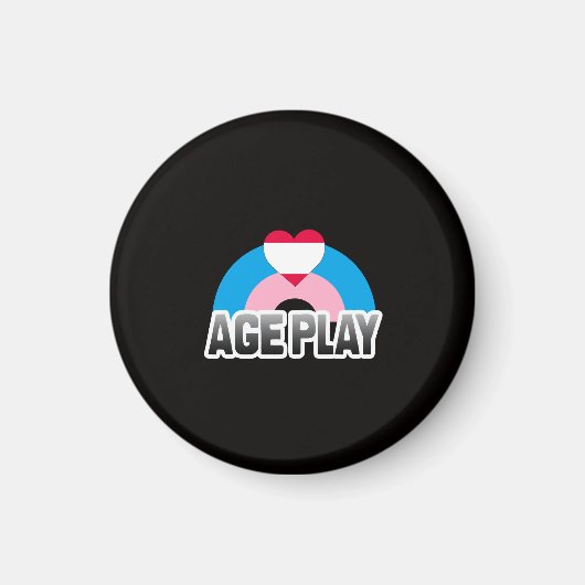 Alters-Spiel-Stolz Magnet (Vorne)