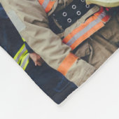 Altersdecke personalisiert für Brandstiftung Fleecedecke (Ecke)