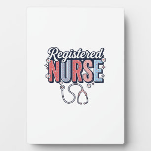 Altersgerechtes Krankenpfleger-Vektor-Shirt-Design Fotoplatte