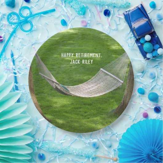 Altersheime zwischen Bäumen Pappteller (Party)