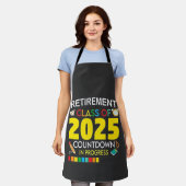 Altersklasse 2025 Countdown im Prozess Schürze (Getragen)