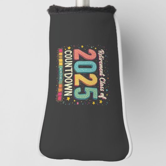 Altersklasse 2025 im Prozess-Abschluss Golf Headcover (Rotieren 90)