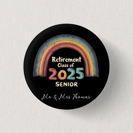 Altersklasse 2025 Wichtiger Meilenstein Button (Vorderseite)