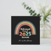 Altersklasse 2025 Wichtiger Meilenstein Einladung (Stehend Vorderseite)