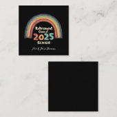 Altersklasse 2025 Wichtiger Meilenstein Quadratische Visitenkarte (Vorne/Hinten)