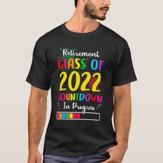 Altersklasse des Countdown 2022 im Progress Tea T-Shirt (Vorderseite)