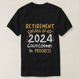 Altersklasse des laufenden Countdown 2024 T-Shirt