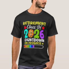 Altersklasse des laufenden Countdown 2026 T-Shirt