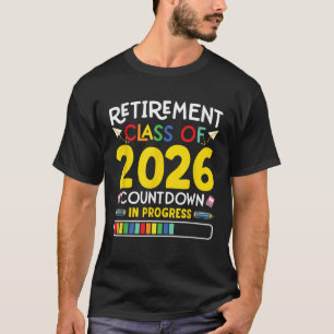 Altersklasse des laufenden Countdown 2026 T-Shirt