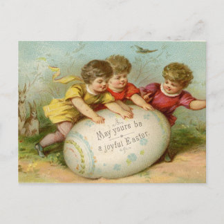 Altersmäßiges Ostern Feiertagspostkarte