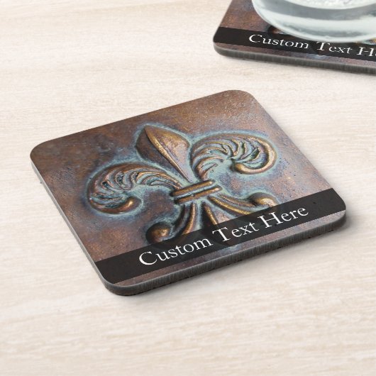 Altersorientierte Lilie Getränkeuntersetzer (Linke Seite)