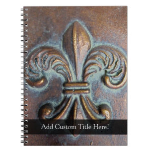 Altersorientierte Lilie Notizblock