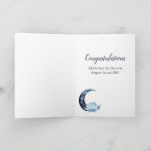 Altersruhestandskarte Zen Lotus Blume Karte (Innenseite)