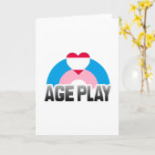ALTERSSPIELRAINBOW KARTE (Gelbe Blume)