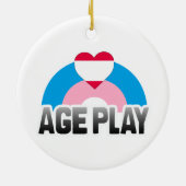 ALTERSSPIELRAINBOW KERAMIKORNAMENT (Hinten)