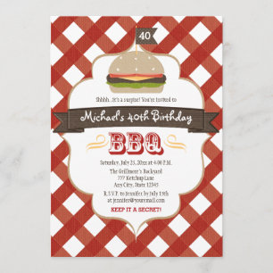 ALTERSÜBERSCHREITENDE GRILLEN BIRTHTAGE EINLADUNG