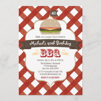 ALTERSÜBERSCHREITENDE GRILLEN BIRTHTAGE EINLADUNG